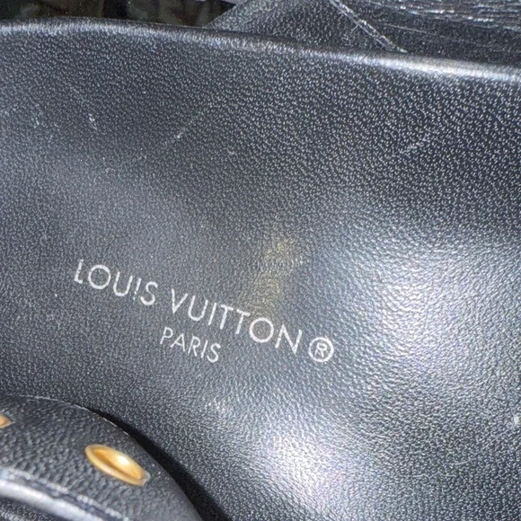 Louis Vuitton Black Sandals - Picture 2 of 7